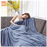 Wool Fluffy Sofa Bed Blanket - Honana WX-30