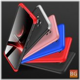 Poco X3 NFC Case - 3 in 1 Detachable Double Dip with Lens Protect Frosted Anti-Fingerprint Shockproof PC Protective Case