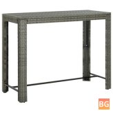 Garden Bar Table - Gray - 55.3