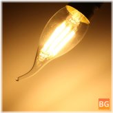 Vintage Clear Glass Lamp with 6W filament, COB, Eison