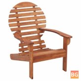 Chair with Wood Arms and Base