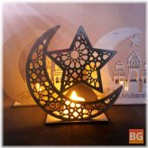 Home Decorations - Wood DIY Decorations for Eid Mubarak