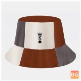 Color Matching Sunshade - Casual Hat with Wild Contrast Pattern