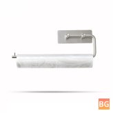 Towel Holder for Kitchen Roll Paper - Self-adhesive Shelf