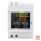 AC/DC Voltage/Current/Frequency Power Meter