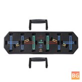 Sports Gym Trainer with Push-up Board and Workout Stand