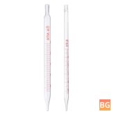 Glass Pipette Set with Scale and Bubble