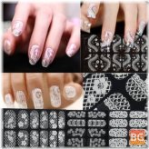 3D Flower Lace DIY Decoration Nail Art - Tips, Wraps, and Decals