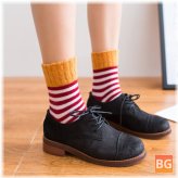Women's Socks with Stripes