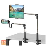 Lazy Phone Tablet Stand with 360-Degree Rotation and Telescopic Arm for Tablet Use