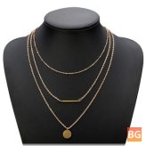 Gold Plated Chain with Sequin
