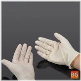 2 Pair of Disposable Home Cleaning Rubber Work Gloves