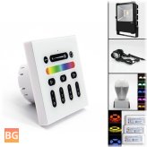Touch Panel Controller for Wireless LED Home Lamps