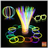 Glow Sticks for Parties - 100pcs