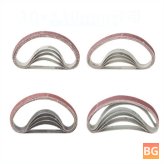 5-Piece Sanding Belt Set for Polishing and Grinding on Flush Belt Machines