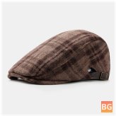 Casual Fashion Keep Warm Hat with Stripe Pattern - Hat