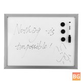 Magnetic Whiteboard Set for Office, School & Gifting