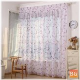 Window Sheer Drapes - Curtains for Living Room and Bedroom