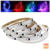 3-Row LED Strip Light with DC Female Connector - Red, Green, Blue