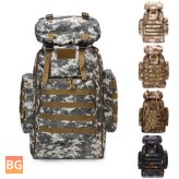 MOLLE Tactical Backpack with Waterproof and Heavy-Duty Zipper