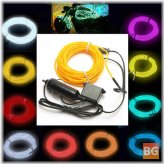 12V Neon Light Cable with EL Wire