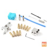 Sidewinder X1/Genius 3D Printer Nozzle Kit with Silicone Case and Heating Components