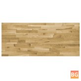 Table Top - Solid Oak Wood - Rectangular 1.7