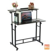 Height Adjustable Desk for Home Bedroom - Standing