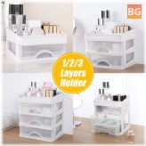 Cosmetic Organizer for Desktop with Drawer