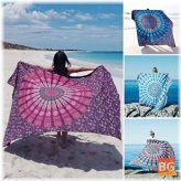 Beach Towel Shawl - 150x210 cm - Bohemian Style