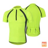 ARSUXEO Cycling Shirt - Short Sleeves Sports Clothes
