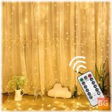 300LED Curtain Fairy Lights