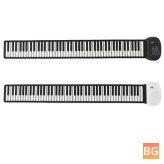Piano Roll-Up Keyboard with 88 Keys