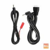 EV800DM FPV Goggles Charging Cable - 3S to DC2.5 / JST to DC2.5