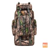 Military Camouflage Backpack with Large Capacity - 80L