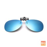 Polarized Sun Glasses with Goggles - Black