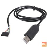 FTDI USB to Serial Adapter Cable