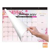 2019 English Version Desk Calendar Wall Calendar