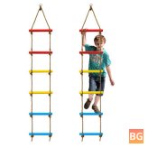 Children's Climbing Rope Ladders - 6 Rung Colors