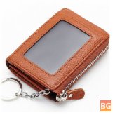 Wallet with Coin Bags and Key Holder