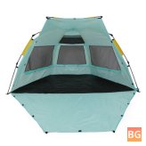 Waterproof Camping Tent for 3-4 People with UP50+ UV Protection