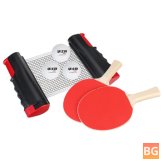 Table Tennis Set with Rackets and Ball