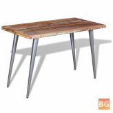 Dining Table - Solid Wood - 47.2