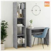 Book Cabinet - Gray 15.7