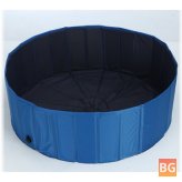 Portable Pet Pool for Kids - Material is Easy to Assemble for Pets
