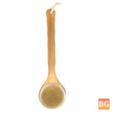 Bath Shower Brush with Wooden Handle