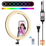 LED Ring Light with Remote Control for Selfie Vlogging and Live Streaming