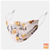 Women's Breathable Ethnic Floral Mask