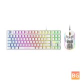 88 Key RGB Gaming Keyboard for Laptop Computer - ZIYOULANG