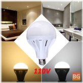 E27 LED Globe Light Bulb - White/Warm White